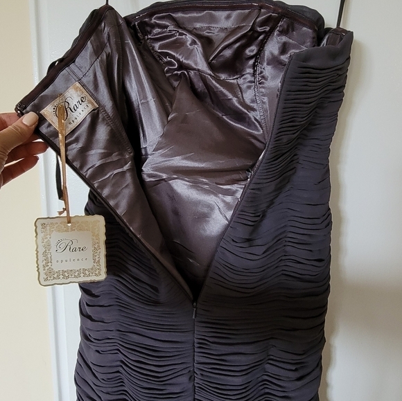 Rare Opulence Ruched Strapless Mini Dress - Picture 8 of 15